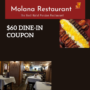 $60 Dine-In Coupon