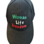 Woman life freedom adjustable cap
