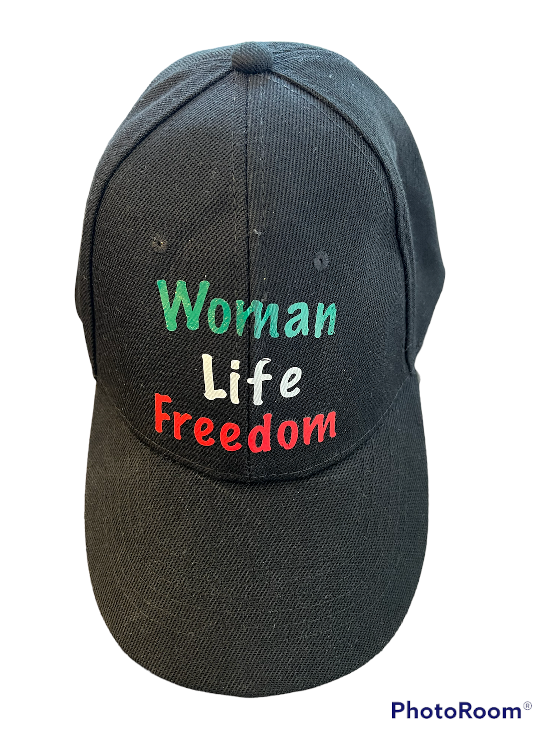 Woman life freedom adjustable cap