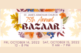 St. James 75th Annual Bazaar!