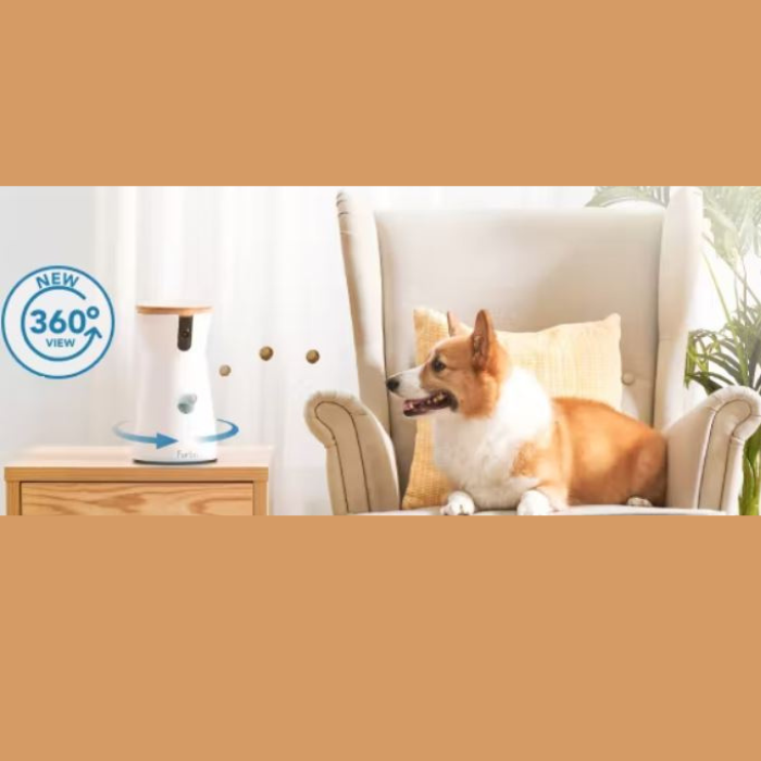 360 degrees dog camera