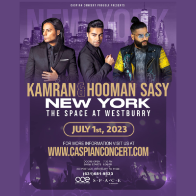 Kamran Hooman and Sasy Live in New York