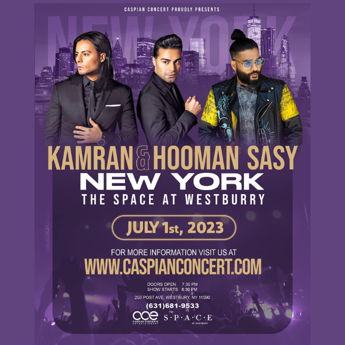 Kamran Hooman and Sasy Live in New York